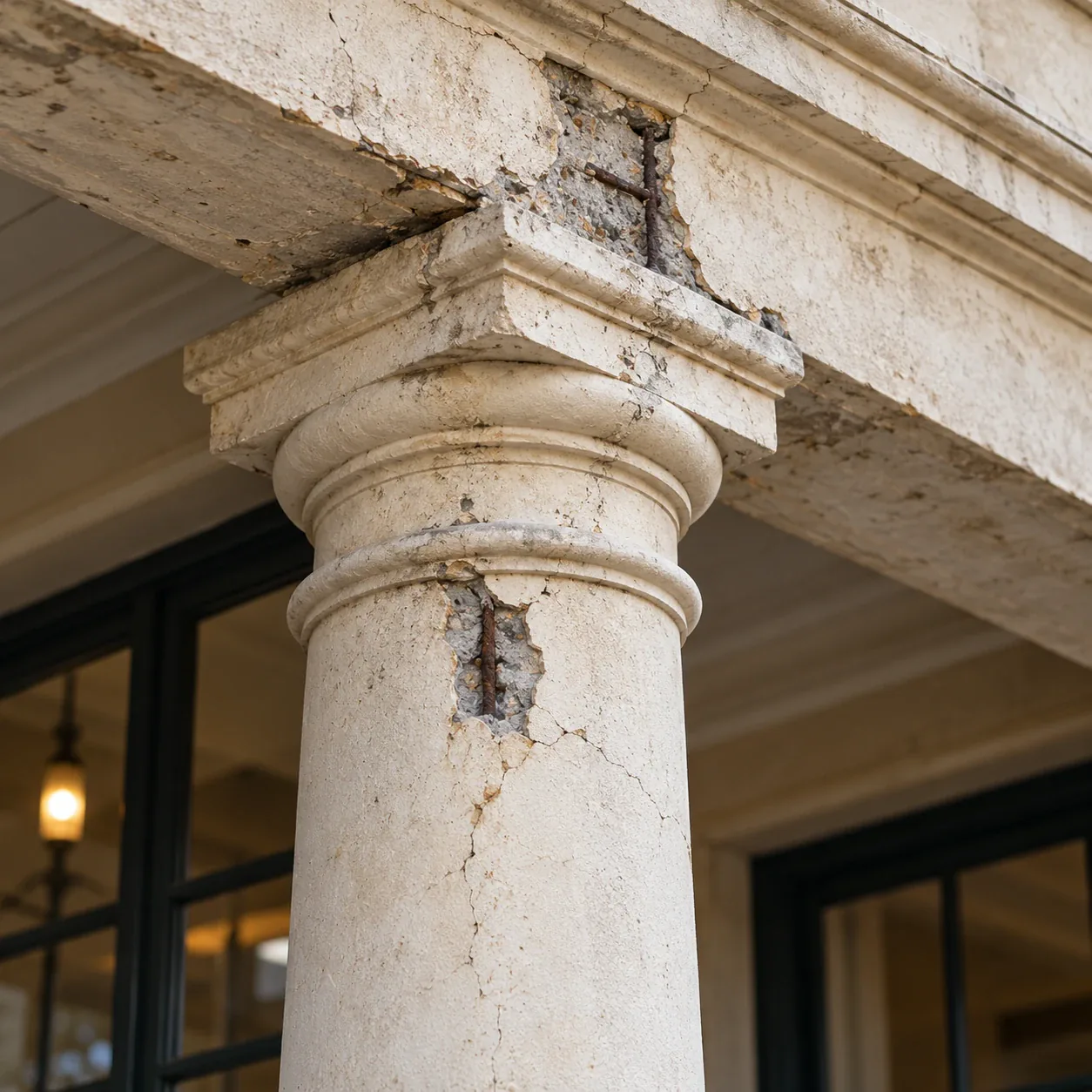 Heritage Concrete Cancer Repairs Sydney 8 Heritage beam column and lintel concrete