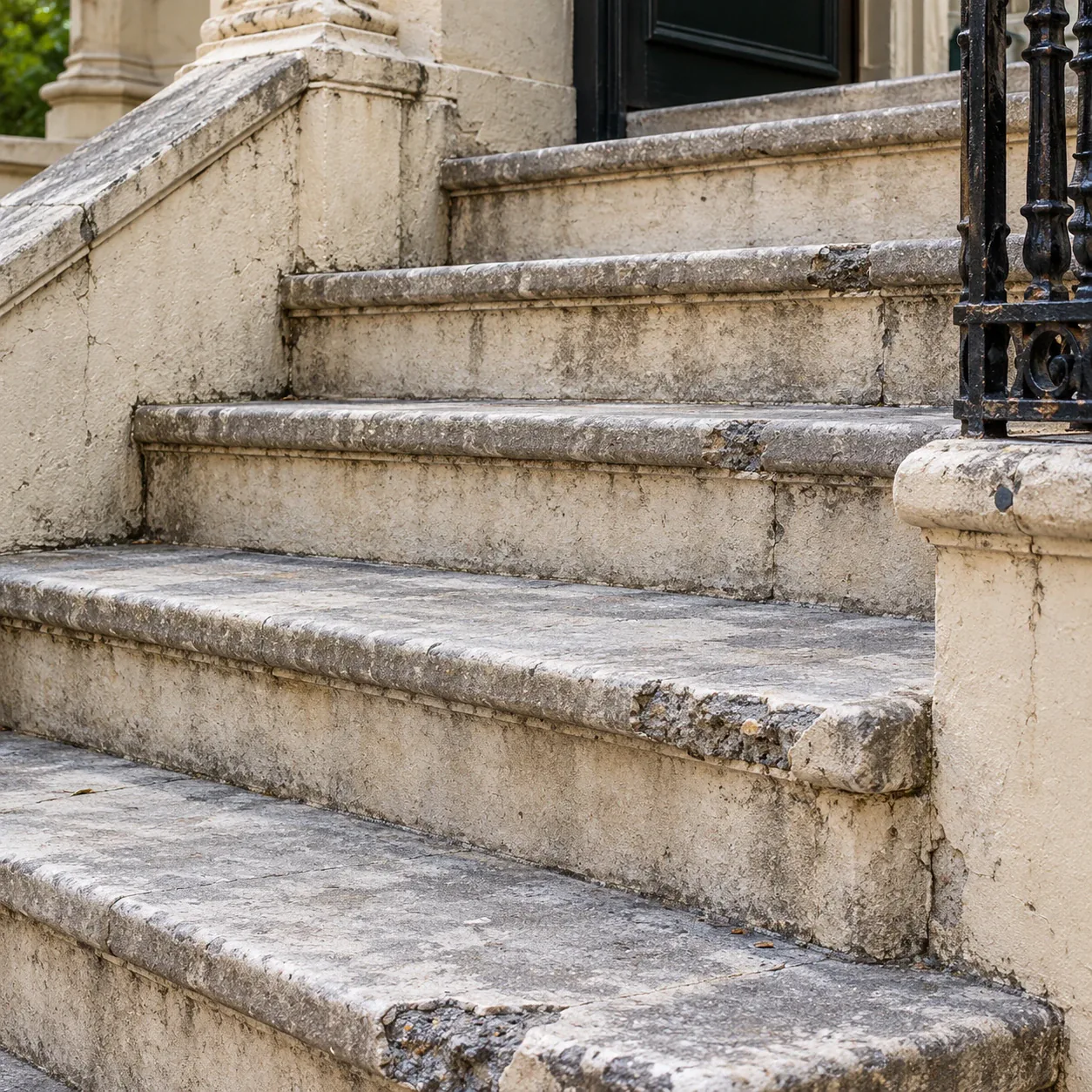 Heritage Concrete Cancer Repairs Sydney 10 Heritage stairs steps and landing concrete