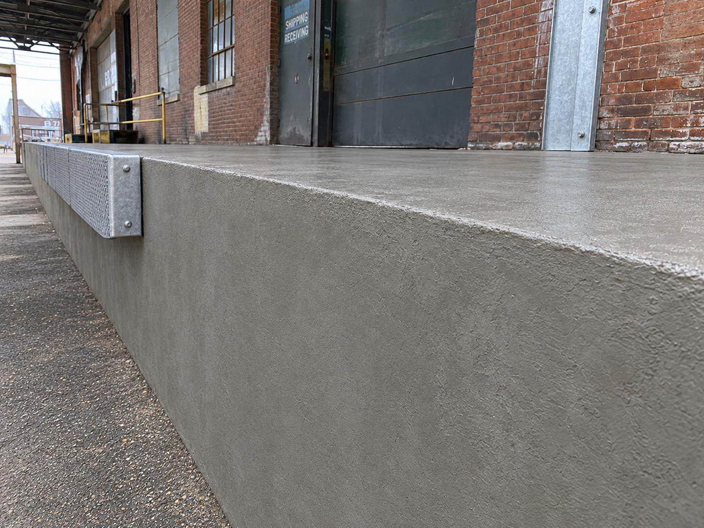 After repair — Industrial Loading Dock