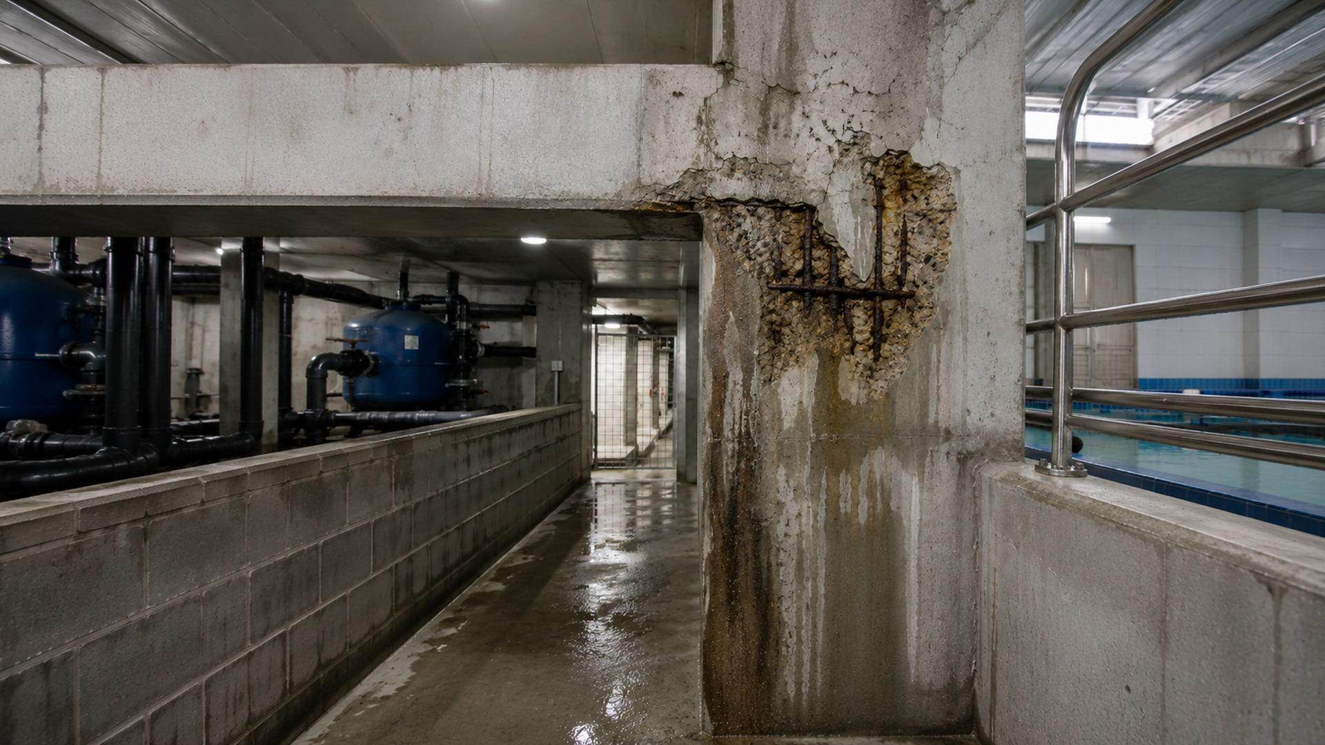 Project works — Aquatic Centre Wet-Area Remediation