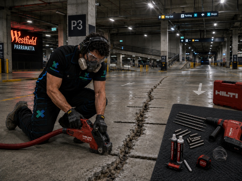 CONCRETE CRACK REPAIRS
