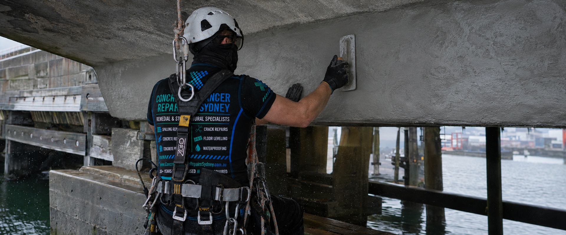 Major Marine Wharf & Terminal Concrete Cancer Remediation