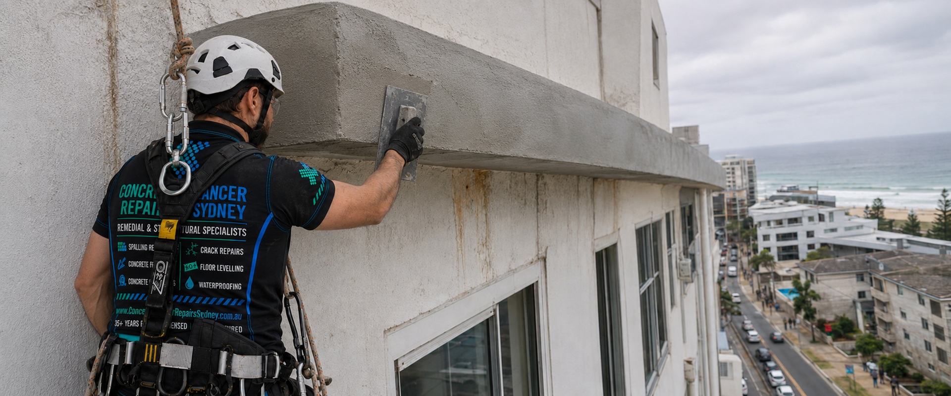 Apartment Concrete Awnings, Window Hoods & Façade Projection Remediation