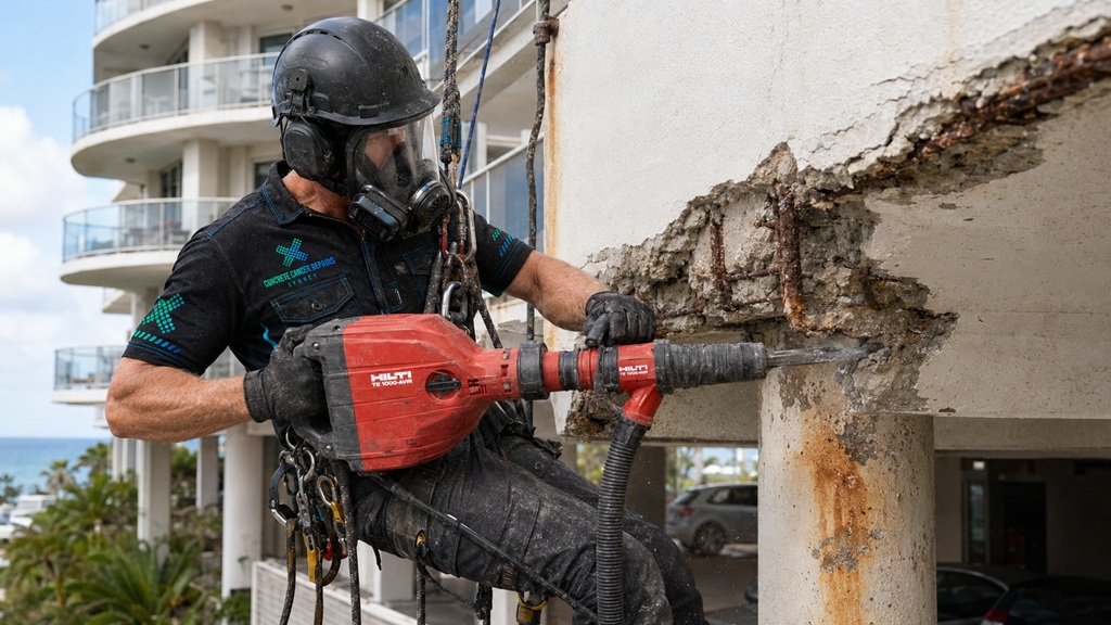 Previous Projects 4 Concrete Cancer Repairs – Coastal Apartment Podium And Column Remediation - Concrete Cancer Repairs Sydney