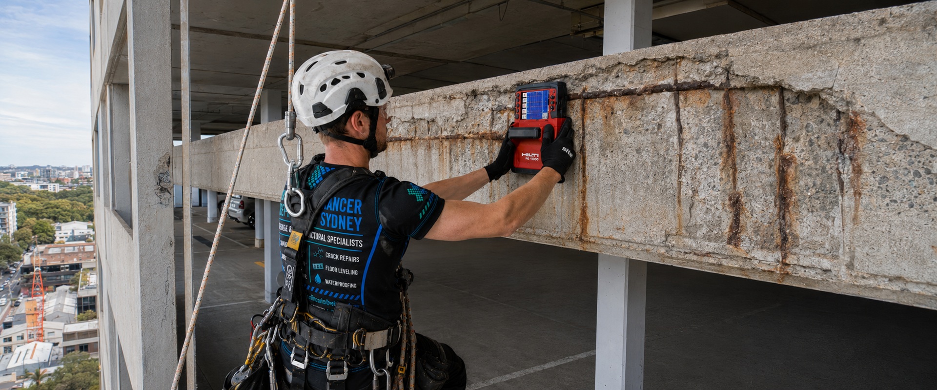 Project works — Multi-Storey Car Park Beam & Column Structural Concrete Remediation