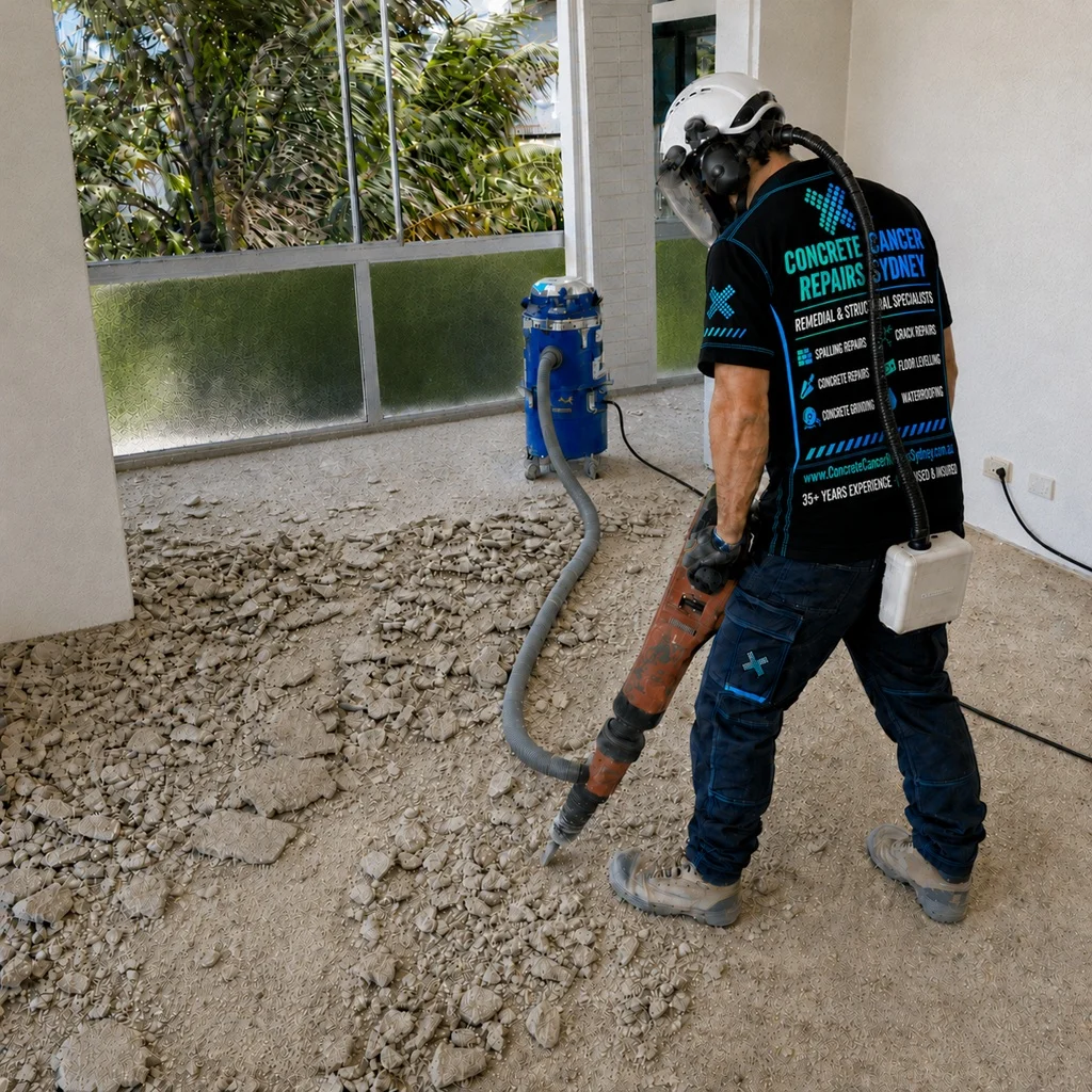 Magnesite Flooring Removal 2 Magnesite Flooring Removal Sydney