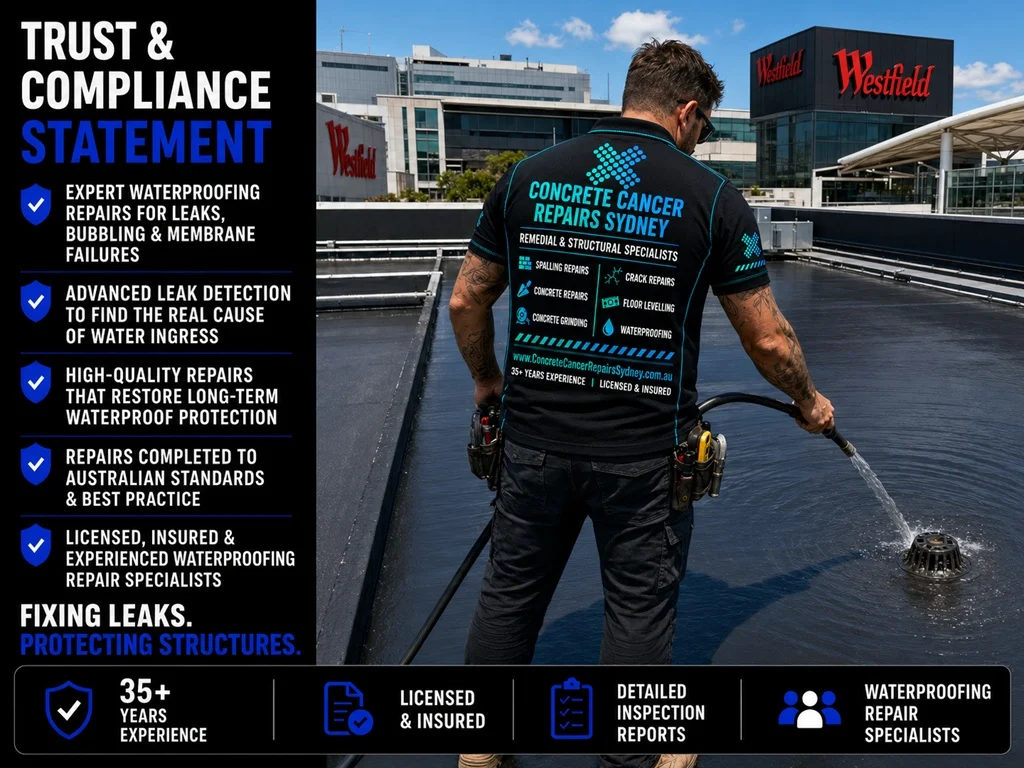 Waterproofing Repairs Sydney 4 Waterproofing Repairs Sydney - Trust & Compliance Statement